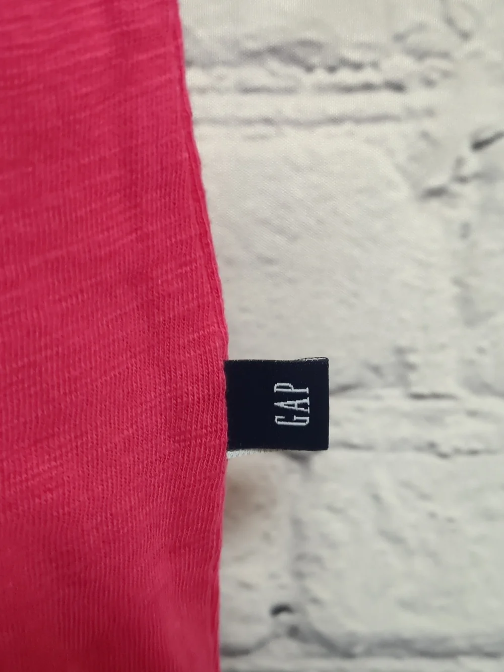 GAP Hot Pink Short Sleeve Tee with Crisscross Back Detail